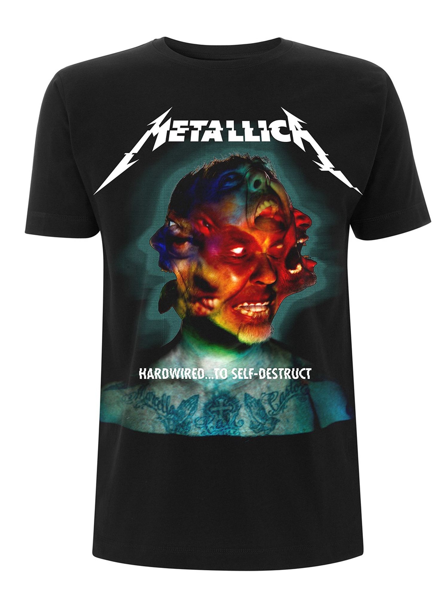Metallica Hardwired to Self Destruct Album Licensed Tee T-Shirt Men | eBay
